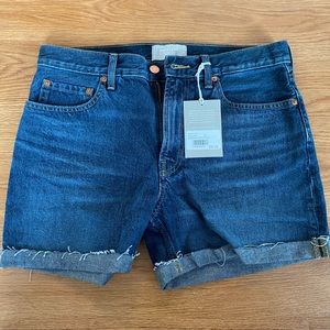 Everlane, The A-line Denim Short, vintage indigo, size 29